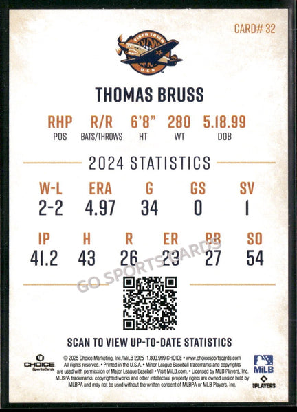 2025 Lakeland Flying Tigers Thomas Bruss