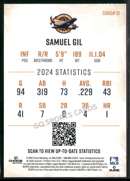 2025 Lakeland Flying Tigers Samuel Gil