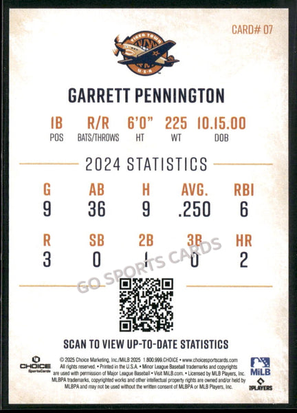 2025 Lakeland Flying Tigers Garrett Pennington