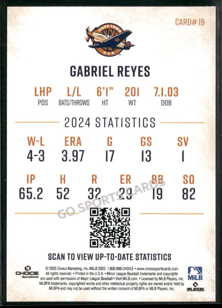 2025 Lakeland Flying Tigers Gabriel Reyes