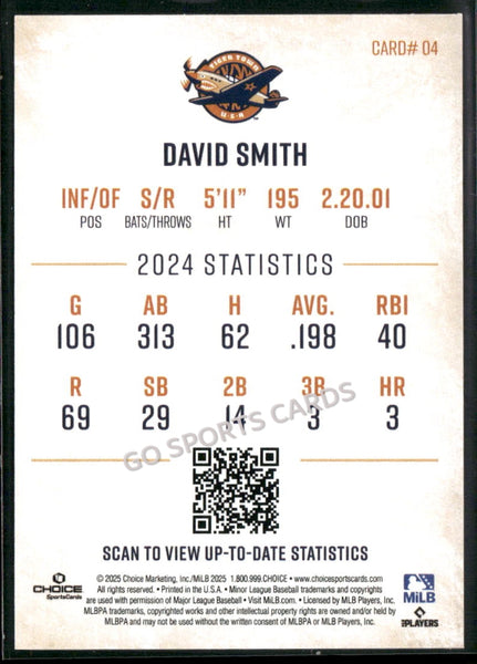 2025 Lakeland Flying Tigers David Smith