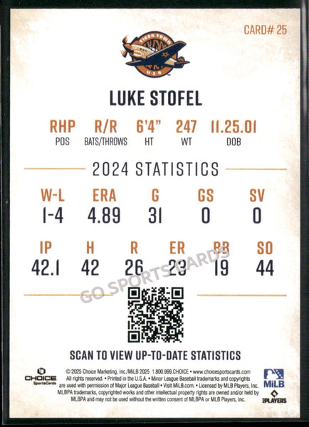 2025 Lakeland Flying Tigers Luke Stofel