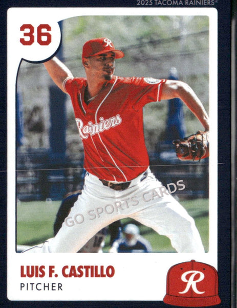 2025 Tacoma Rainiers Luis F Castillo