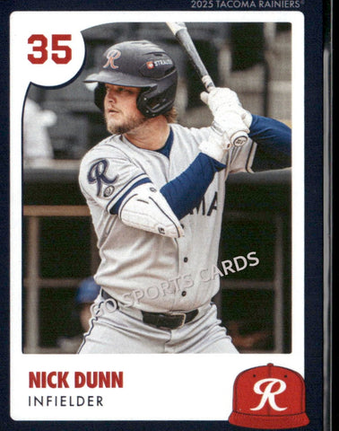 2025 Tacoma Rainiers Nick Dunn