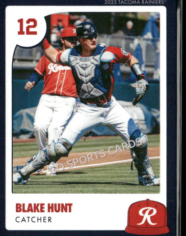 2025 Tacoma Rainiers Blake Hunt