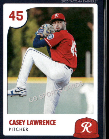 2025 Tacoma Rainiers Casey Lawrence