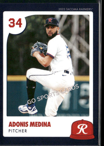 2025 Tacoma Rainiers Adonis Medina