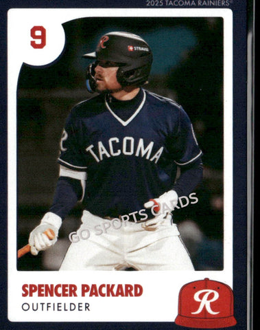 2025 Tacoma Rainiers Spencer Packard