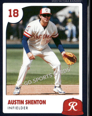 2025 Tacoma Rainiers Austin Shenton