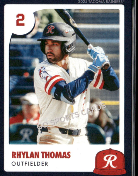 2025 Tacoma Rainiers Rhylan Thomas
