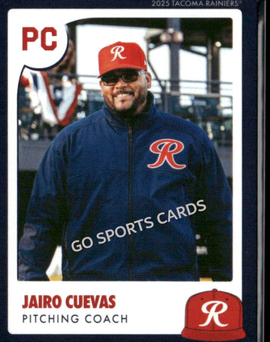 2025 Tacoma Rainiers Jairo Cuevas