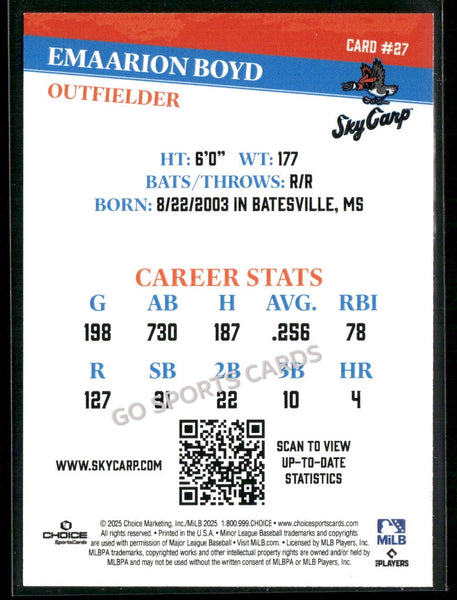 2025 Beloit Sky Carp Emaarion Boyd