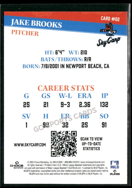 2025 Beloit Sky Carp Jake Brooks
