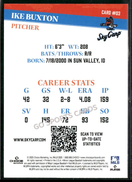 2025 Beloit Sky Carp Ike Buxton
