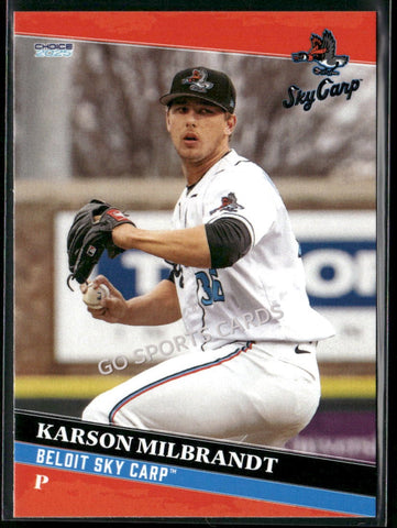 2025 Beloit Sky Carp Karson Milbrandt