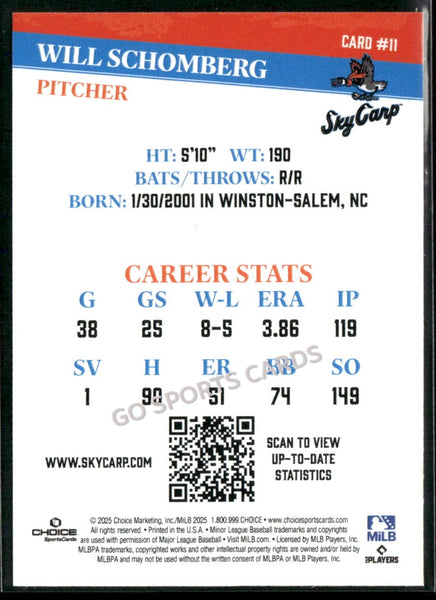 2025 Beloit Sky Carp Will Schomberg