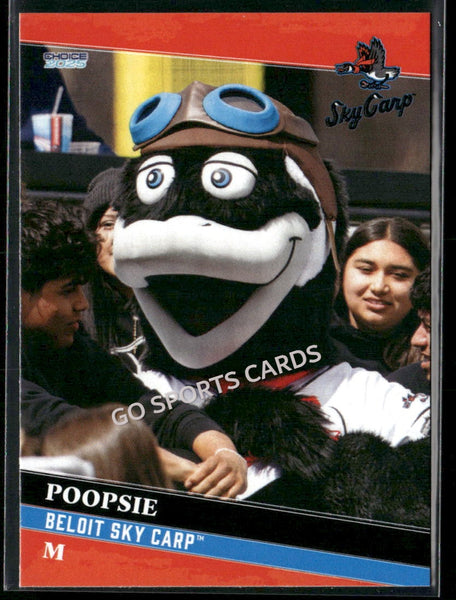 2025 Beloit Sky Carp Poopsi Mascot