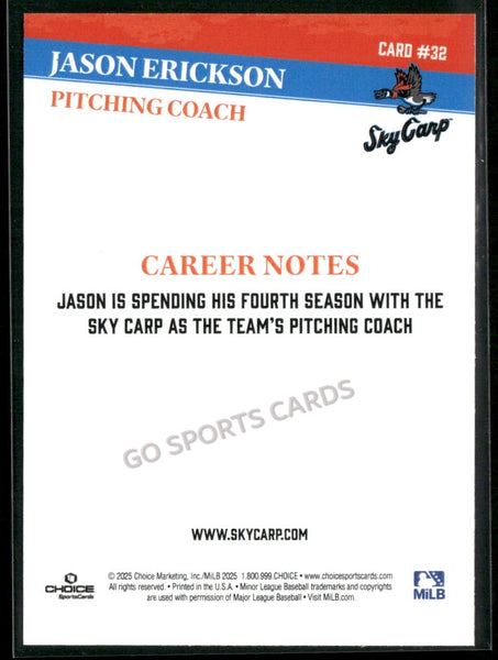 2025 Beloit Sky Carp Jason Erickson