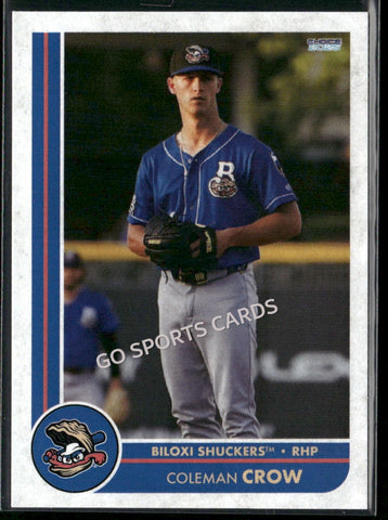 2025 Biloxi Shuckers Coleman Crow