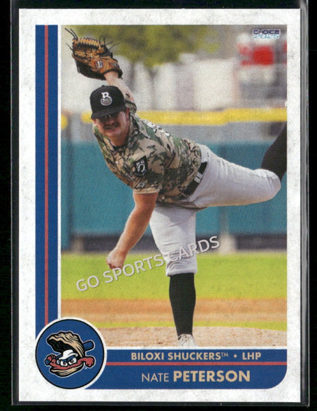 2025 Biloxi Shuckers Nate Peterson