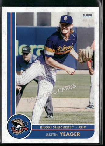 2025 Biloxi Shuckers Justin Yeager