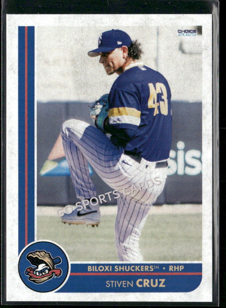 2025 Biloxi Shuckers Stiven Cruz