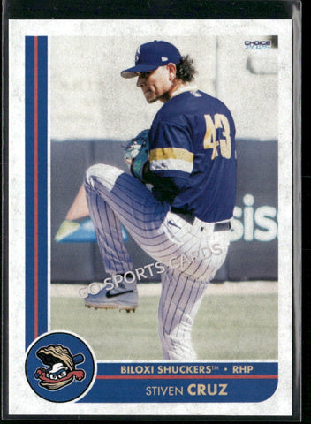 2025 Biloxi Shuckers Stiven Cruz