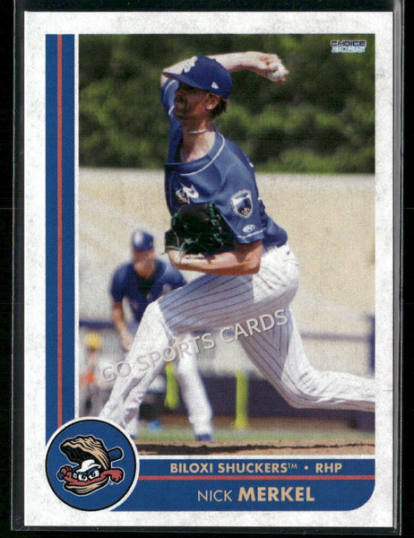 2025 Biloxi Shuckers Nick Merkel
