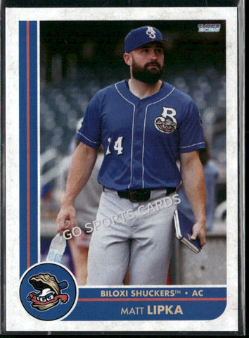 2025 Biloxi Shuckers Matt Lipka