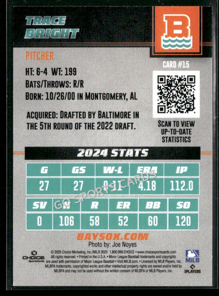 2025 Chesapeake Baysox Trace Bright