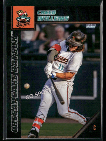 2025 Chesapeake Baysox Creed Willems