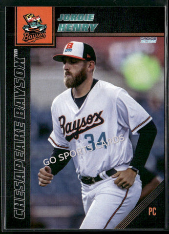 2025 Chesapeake Baysox Jordie Henry