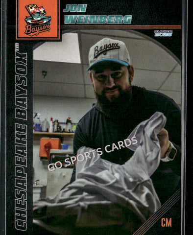 2025 Chesapeake Baysox Jon Weinberg