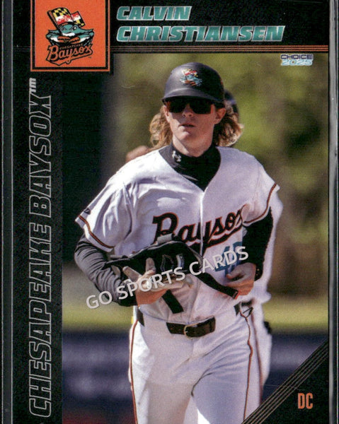 2025 Chesapeake Baysox Calvin Christiansen