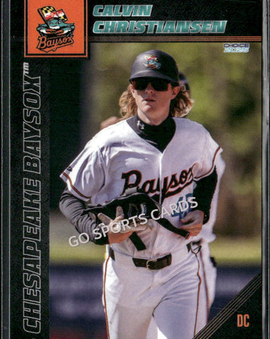 2025 Chesapeake Baysox Calvin Christiansen