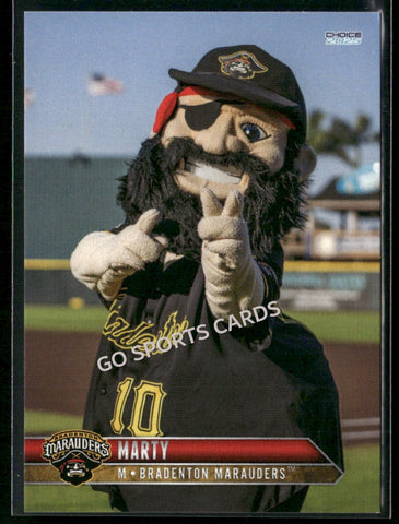 2025 Bradenton Marauders Marty Mascot
