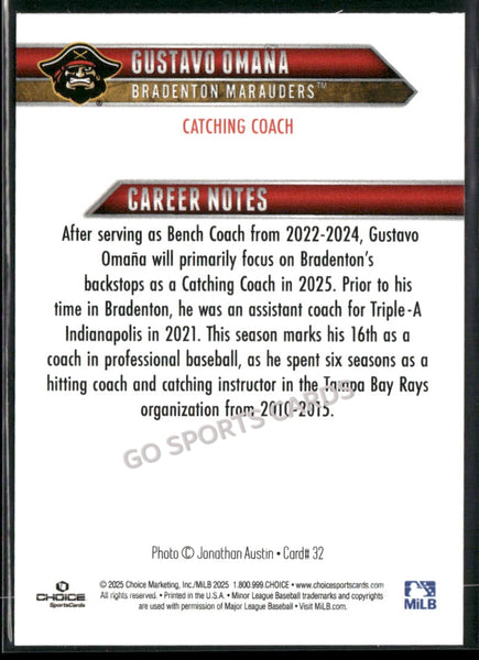 2025 Bradenton Marauders Gustavo Omana