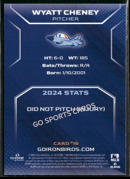 2025 Aberdeen Ironbirds Wyatt Cheney