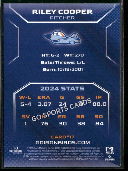 2025 Aberdeen Ironbirds Riley Cooper