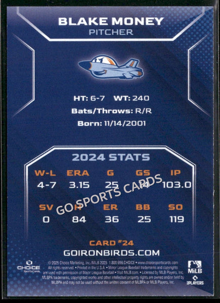 2025 Aberdeen Ironbirds Blake Money