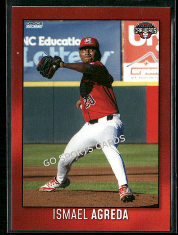 2025 Hickory Crawdads 2nd Ismael Agreda