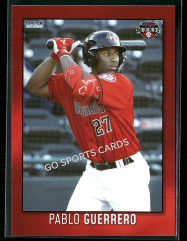 2025 Hickory Crawdads 2nd Pablo Guerrero