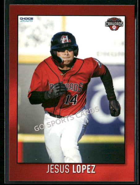 2025 Hickory Crawdads 2nd Jesus Lopez