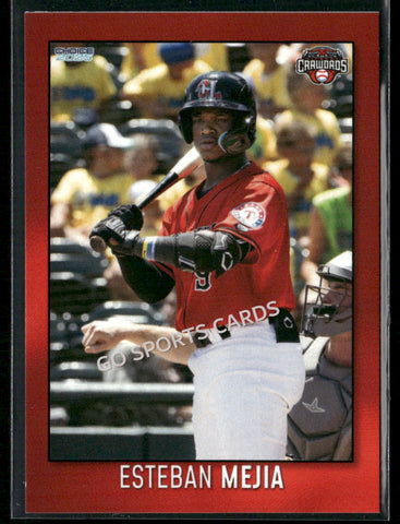 2025 Hickory Crawdads 2nd Esteban Mejia