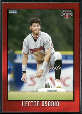 2025 Hickory Crawdads 2nd Hector Osorio