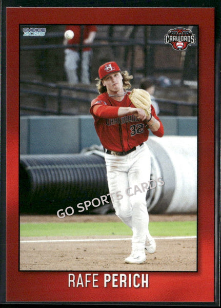 2025 Hickory Crawdads 2nd Rafe Perich