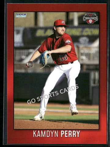 2025 Hickory Crawdads 2nd Kamdyn Perry