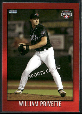 2025 Hickory Crawdads 2nd William Privette