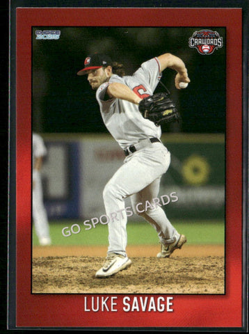 2025 Hickory Crawdads 2nd Luke Savage