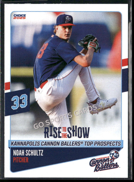 2025 Kannapolis Cannon Ballers Rise to the Show Noah Schultz